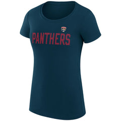 Florida Panthers G-III 4Her by Carl Banks Women's Super-Slim Fit Lightweight Dot Print Team T-Shirt Online