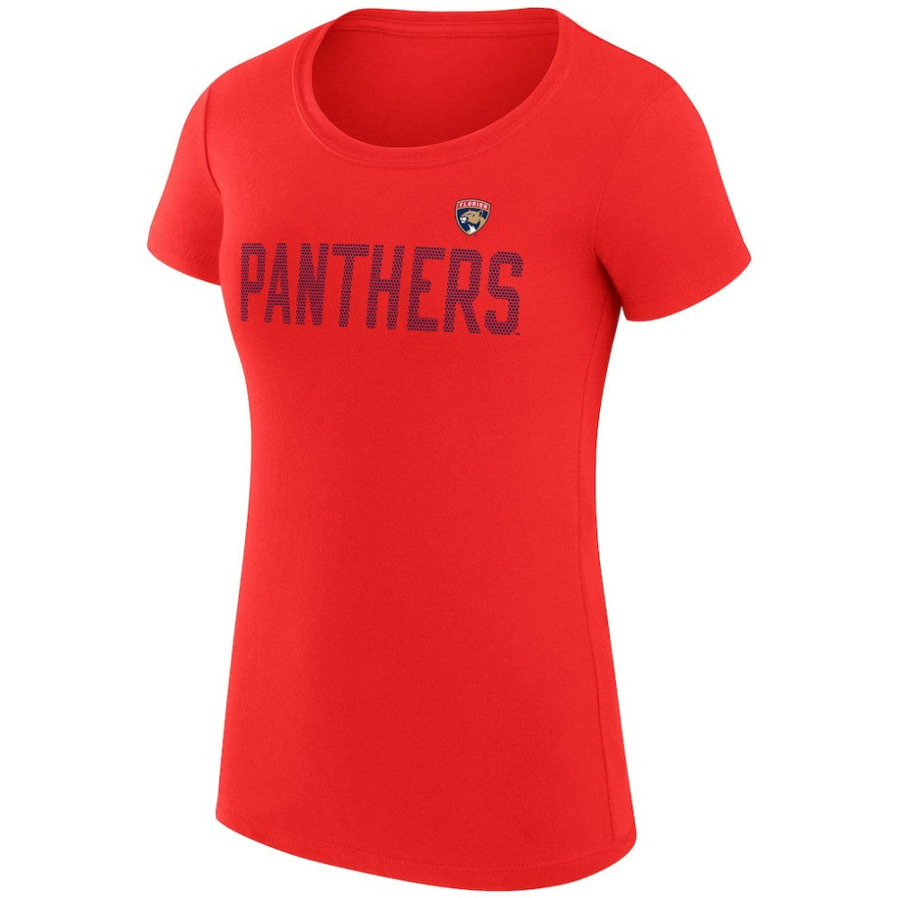 Florida Panthers G-III 4Her by Carl Banks Women's Super-Slim Fit Lightweight Dot Print Team T-Shirt Discount