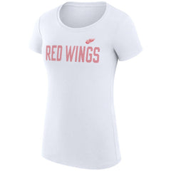 Detroit Red Wings G-III 4Her by Carl Banks Women's Super-Slim Fit Lightweight Dot Print Team T-Shirt Discount