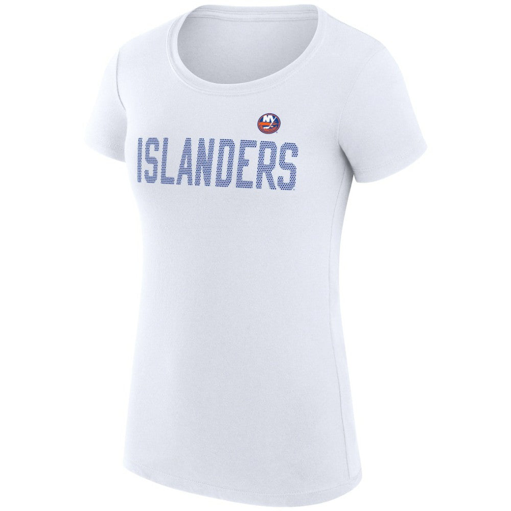 New York Islanders G-III 4Her by Carl Banks Women's Super-Slim Fit Lightweight Dot Print Team T-Shirt Online