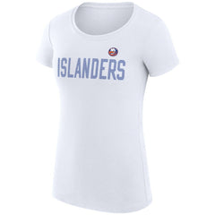 New York Islanders G-III 4Her by Carl Banks Women's Super-Slim Fit Lightweight Dot Print Team T-Shirt Online