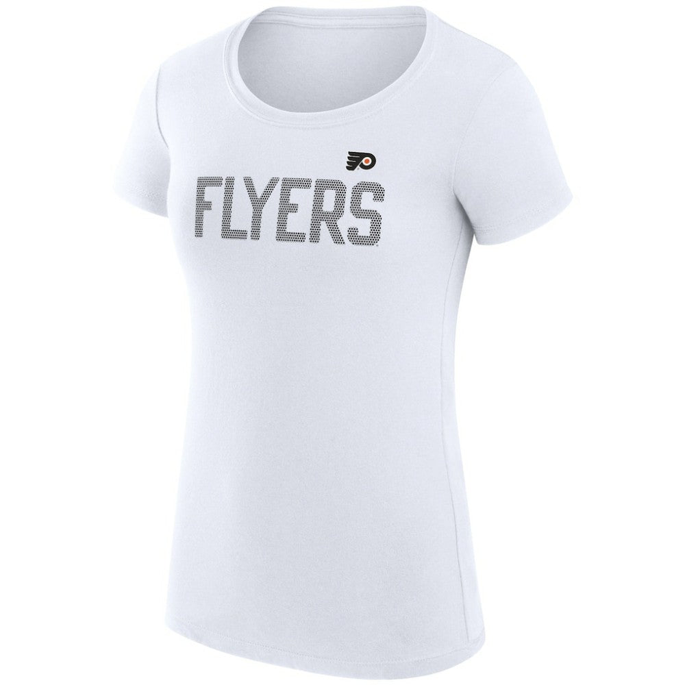 Philadelphia Flyers G-III 4Her by Carl Banks Women's Super-Slim Fit Lightweight Dot Print Team T-Shirt Discount