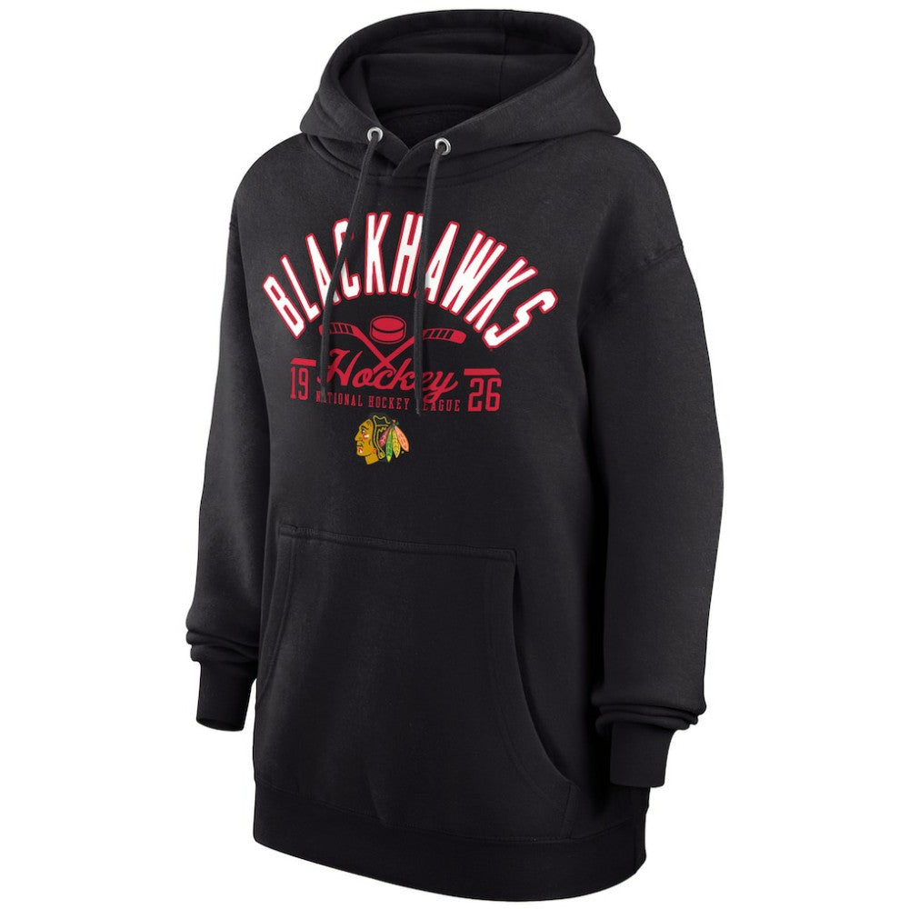 Chicago Blackhawks Starter Puck Pullover Hoodie For Sale
