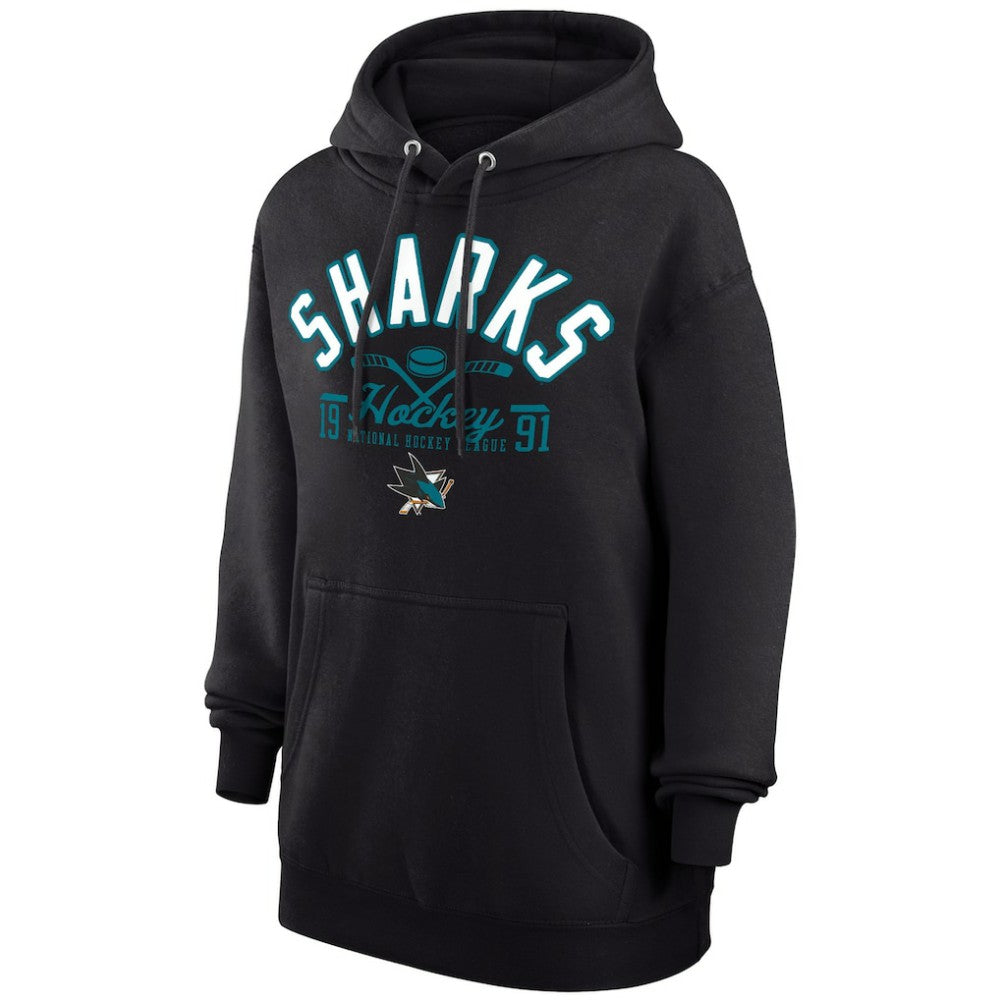San Jose Sharks Starter Puck Pullover Hoodie Online