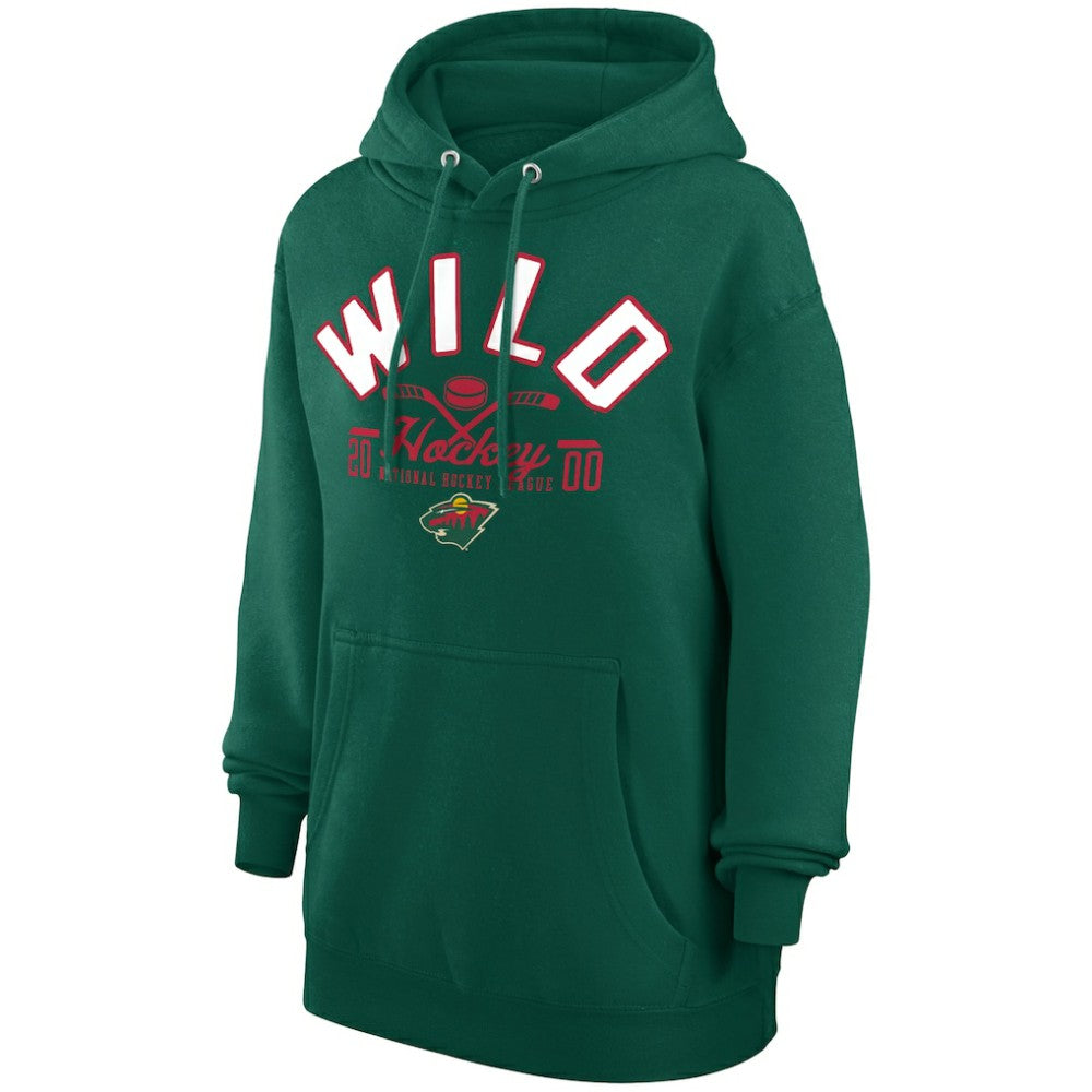 Minnesota Wild Starter Puck Pullover Hoodie Outlet