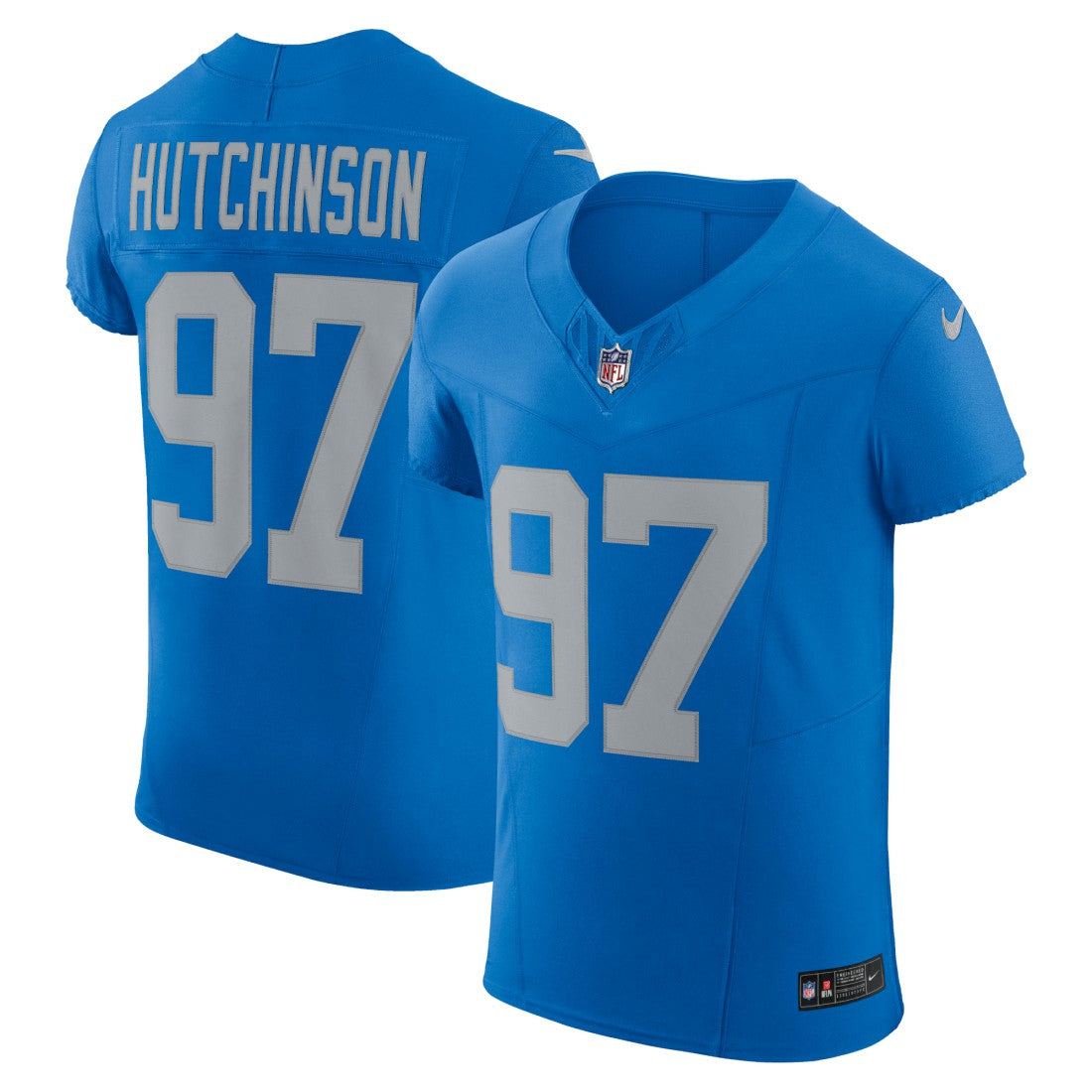 Detroit Lions Nike Aidan Hutchinson  Alternate Vapor F.U.S.E. Elite Jersey