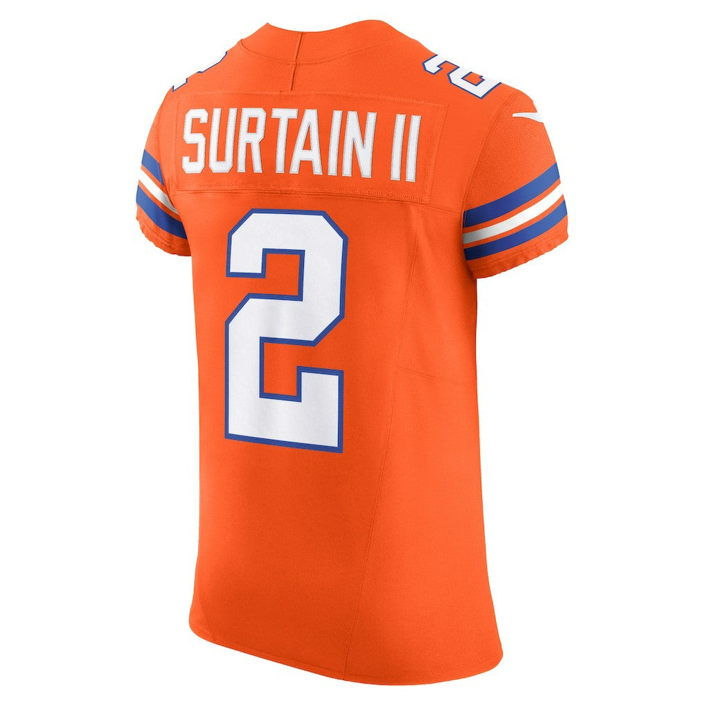 Denver Broncos Nike Patrick Surtain II  Vapor F.U.S.E. Elite Jersey Vapor F.U.S.E. Elite Jersey