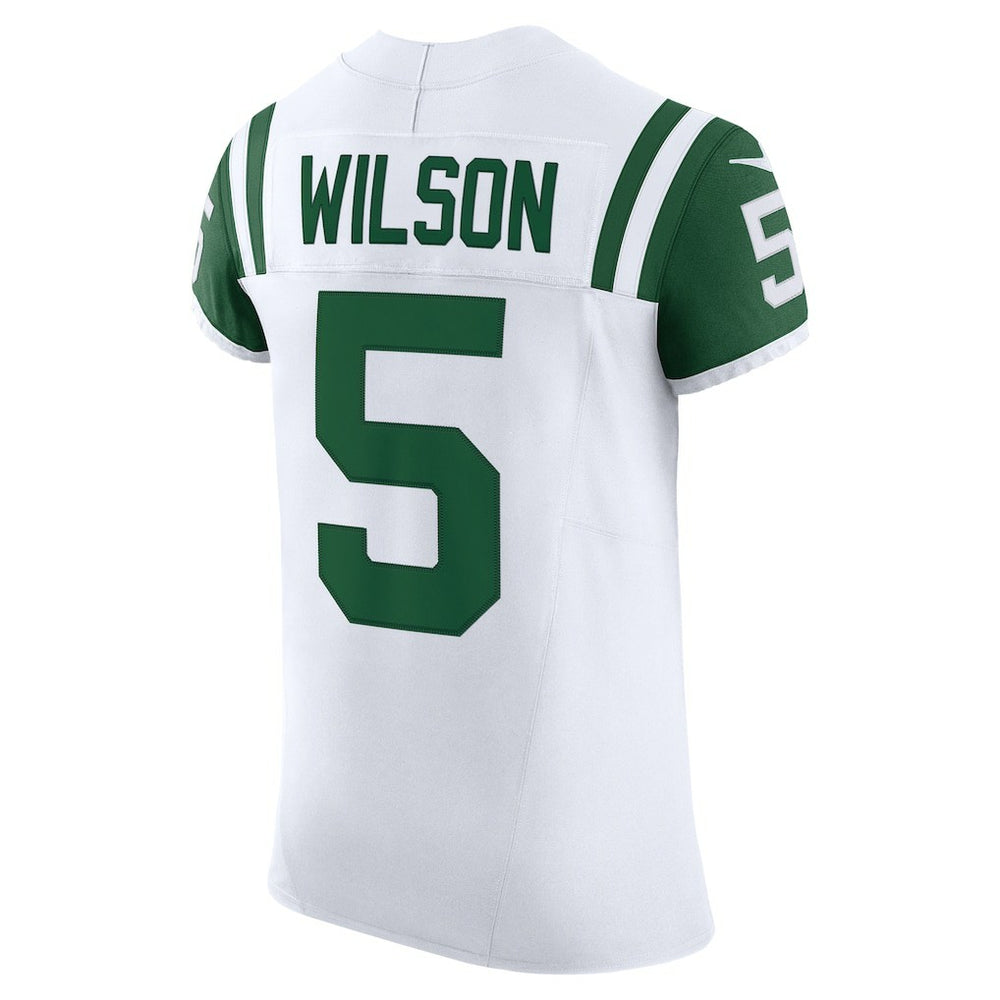 Garrett Wilson New York Jets Classic Alternate Vapor F.U.S.E. Elite Jersey - White