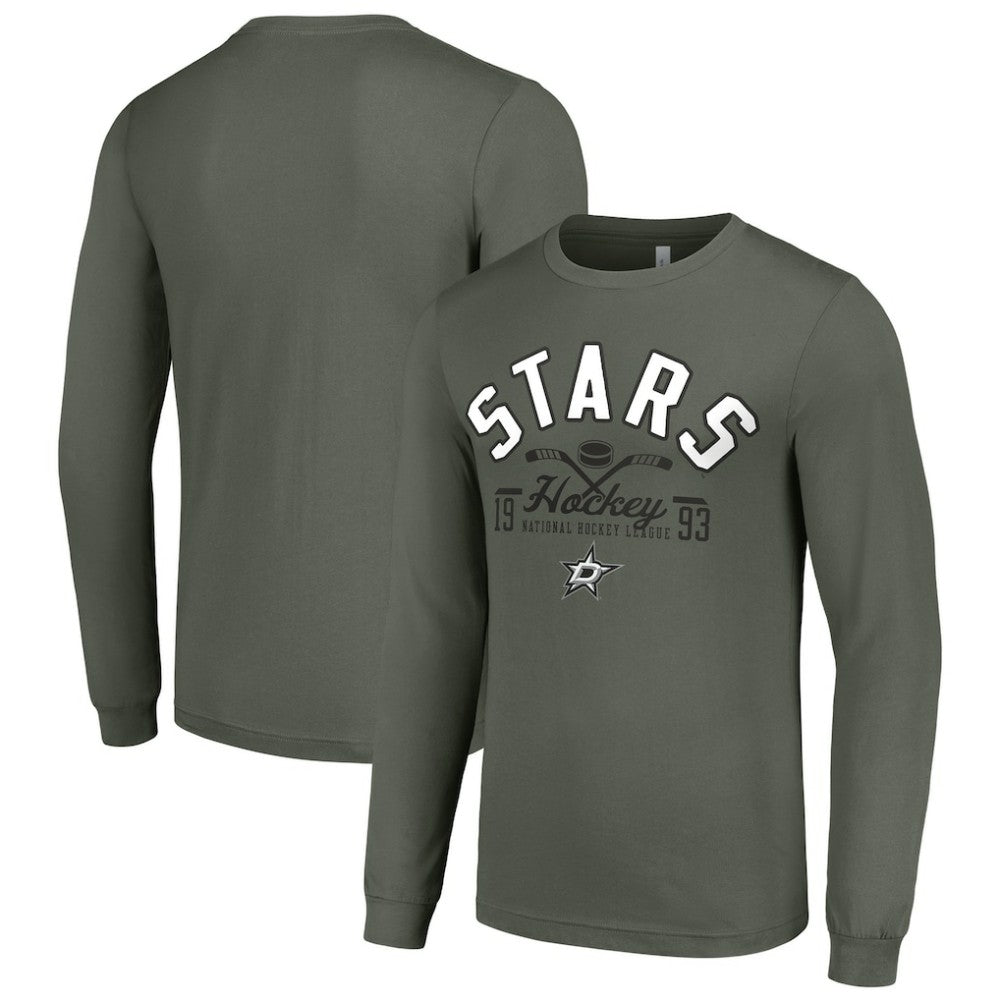 Dallas Stars Starter Puck Long Sleeve T-Shirt Sale