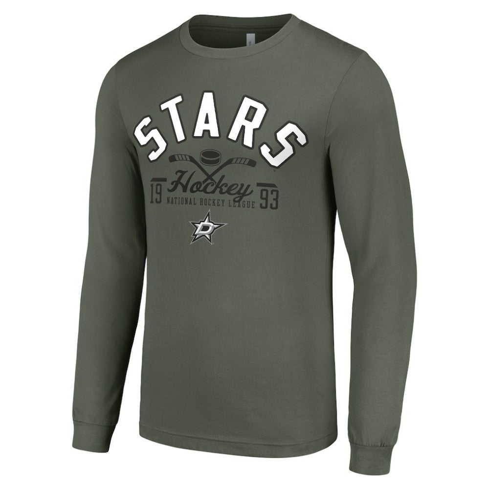 Dallas Stars Starter Puck Long Sleeve T-Shirt Sale