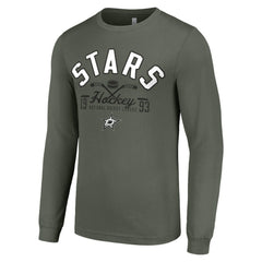 Dallas Stars Starter Puck Long Sleeve T-Shirt Sale