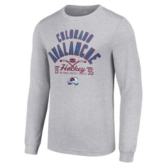 Colorado Avalanche Starter Puck Long Sleeve T-Shirt Sale