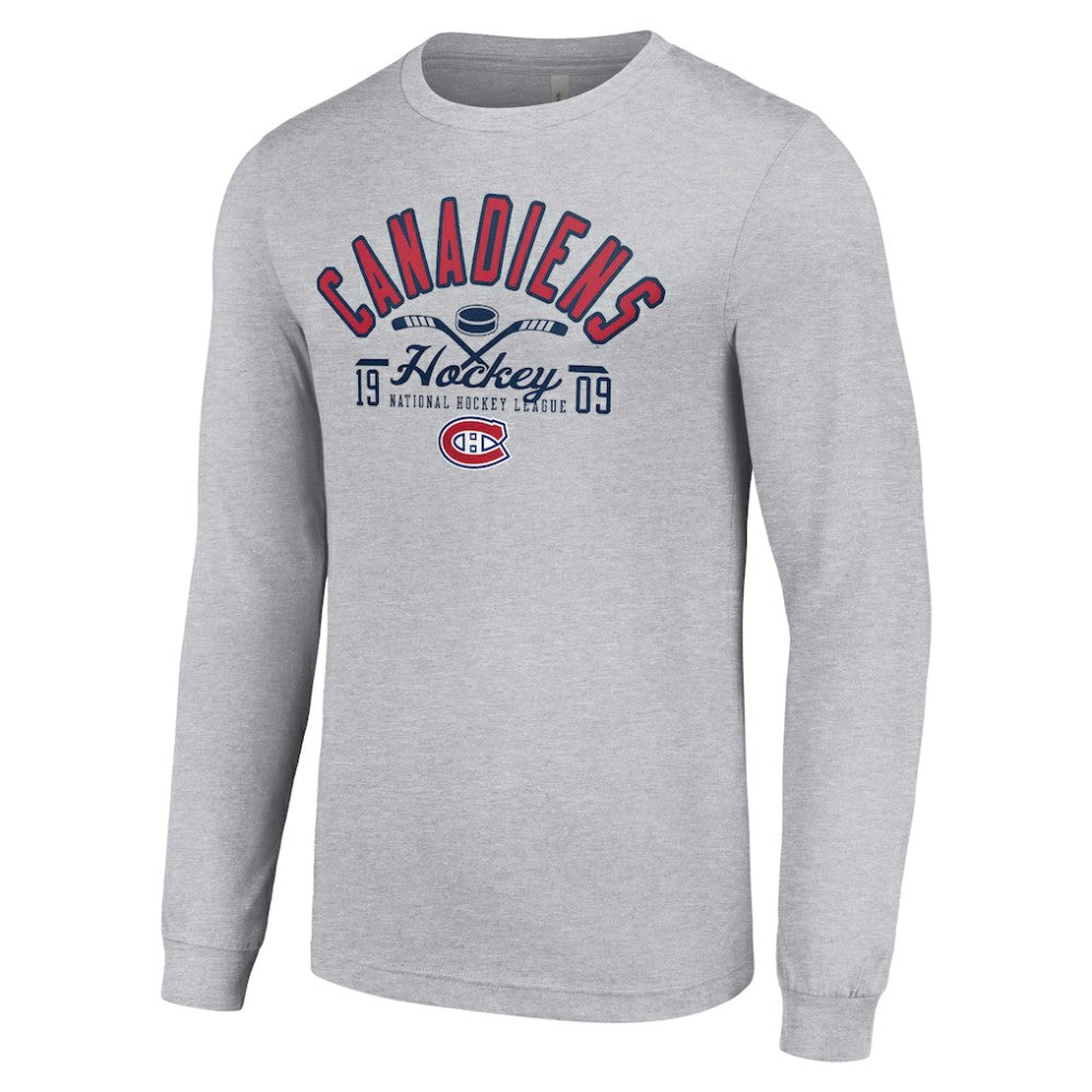 Montreal Canadiens Starter Puck Long Sleeve T-Shirt For Sale