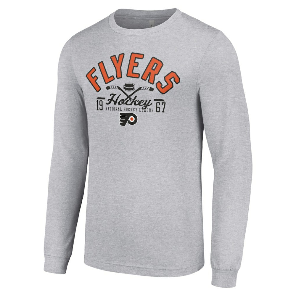Philadelphia Flyers Starter Puck Long Sleeve T-Shirt Outlet