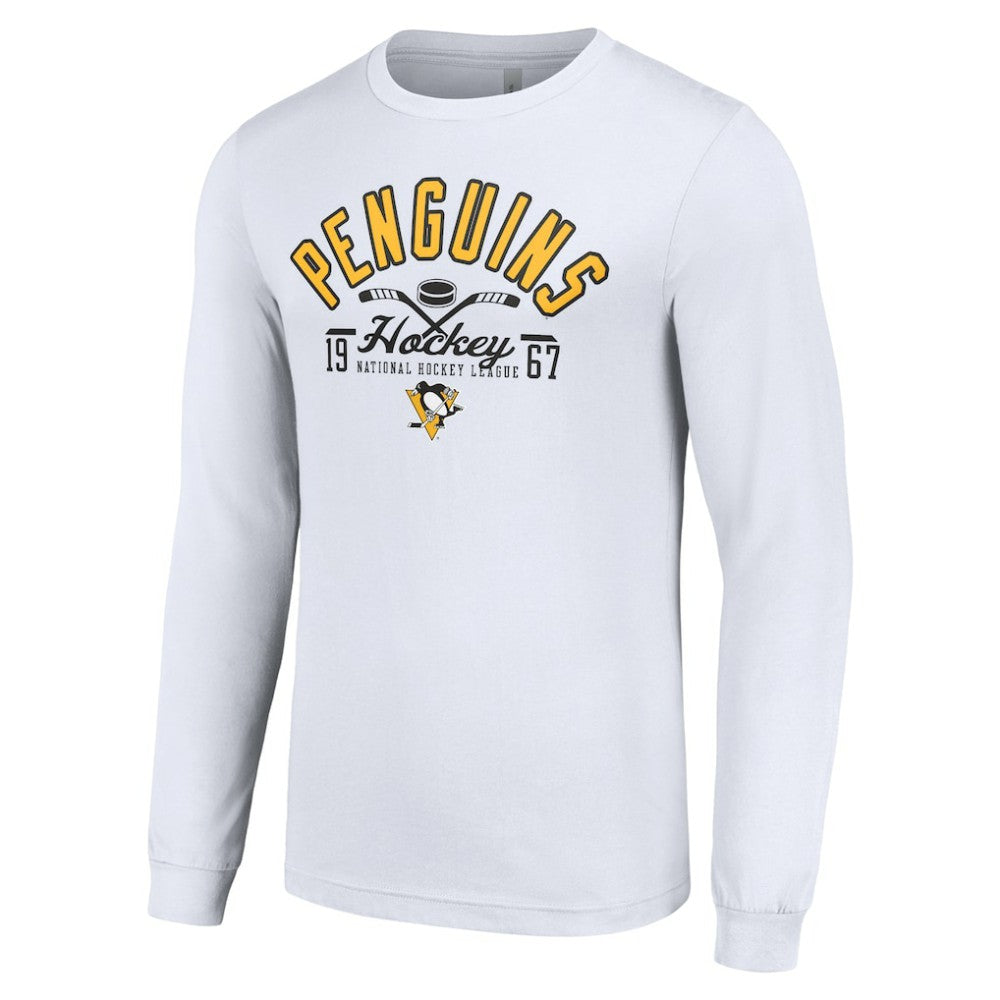 Pittsburgh Penguins Starter Puck Long Sleeve T-Shirt Discount