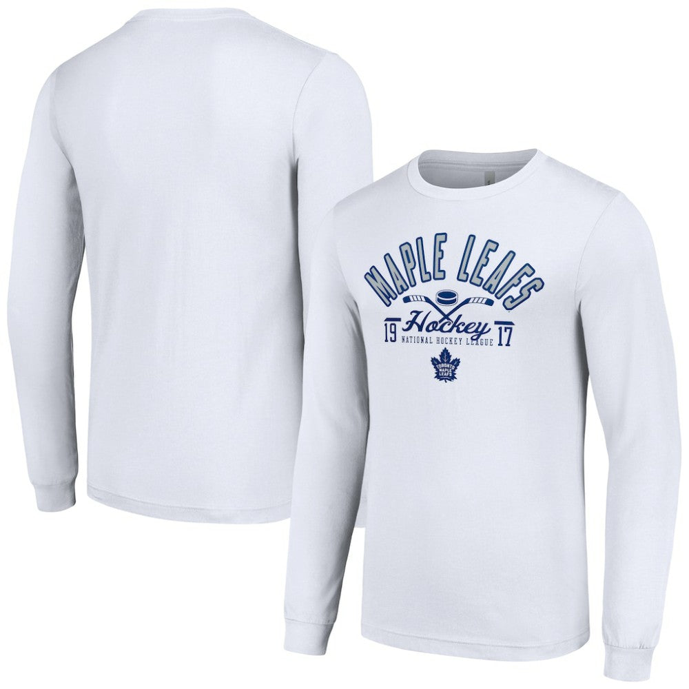 Toronto Maple Leafs Starter Puck Long Sleeve T-Shirt Sale