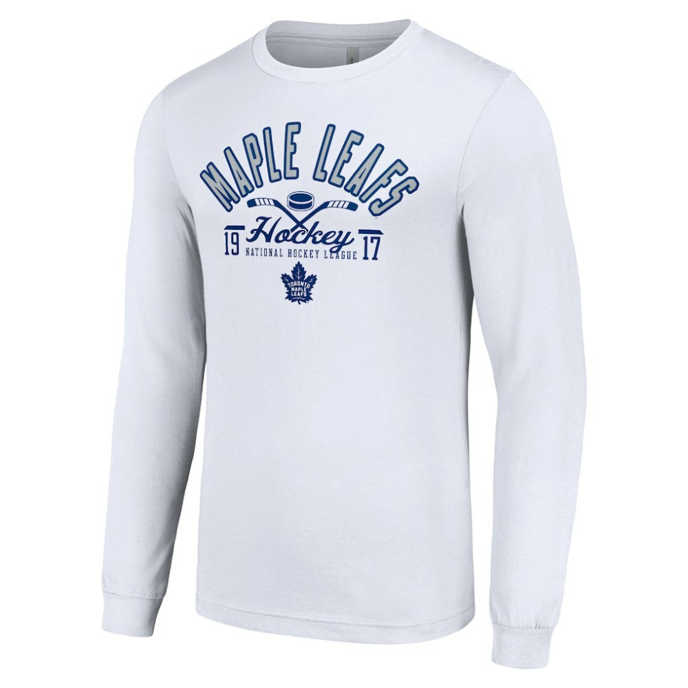 Toronto Maple Leafs Starter Puck Long Sleeve T-Shirt Sale