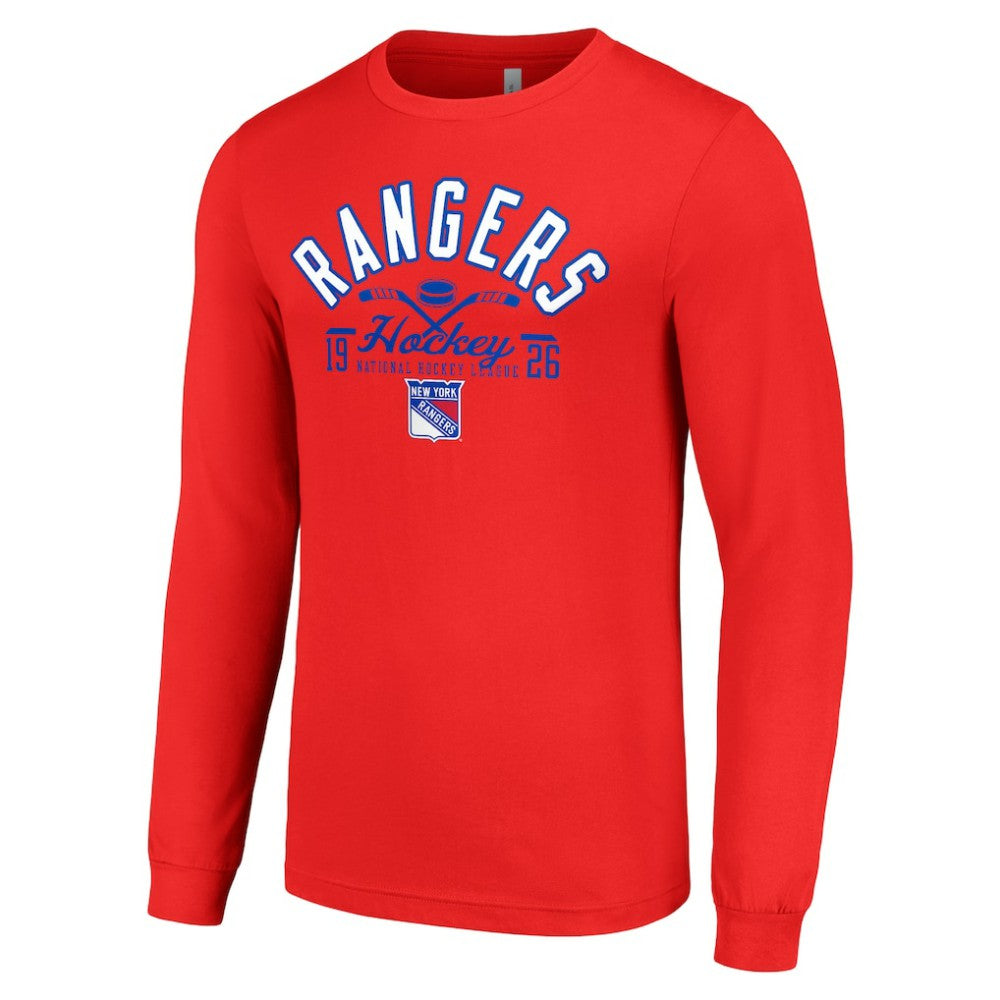 New York Rangers Starter Puck Long Sleeve T-Shirt Sale