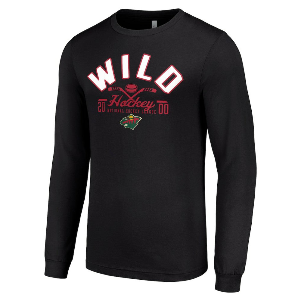 Minnesota Wild Starter Puck Long Sleeve T-Shirt For Sale