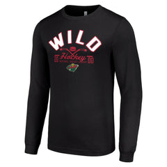 Minnesota Wild Starter Puck Long Sleeve T-Shirt For Sale