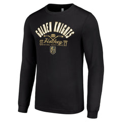 Vegas Golden Knights Starter Puck Long Sleeve T-Shirt For Sale