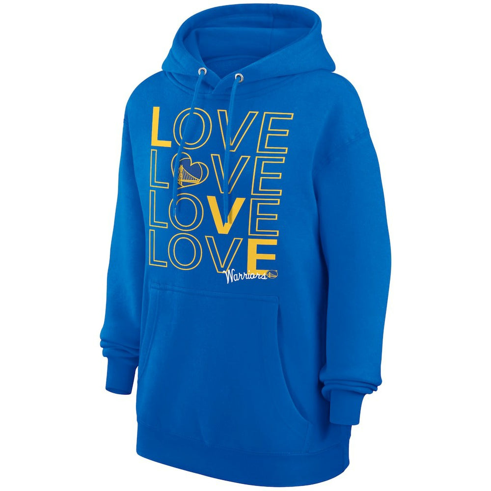 Golden State Warriors G-III 4Her by Carl Banks Women's Basketball Love Fleece Pullover Hoodie sale New