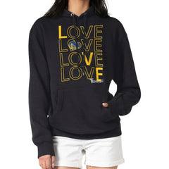 Golden State Warriors G-III 4Her by Carl Banks Women's Basketball Love Fleece Pullover Hoodie sale On Sale