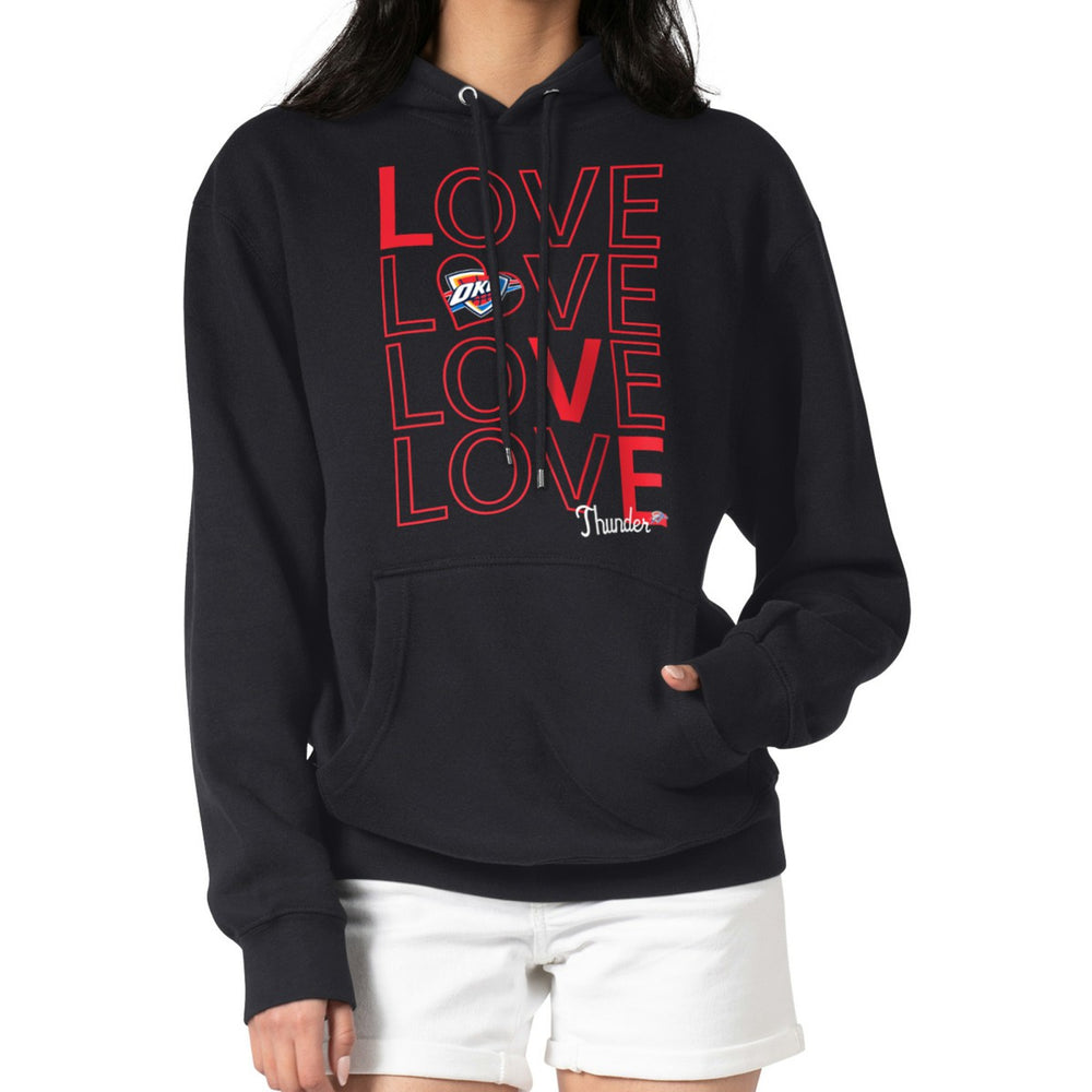 Oklahoma City Thunder G-III 4Her by Carl Banks Women's Basketball Love Fleece Pullover Hoodie Online