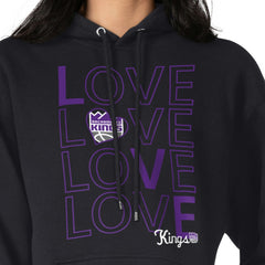 Sacramento Kings G-III 4Her by Carl Banks Women's Basketball Love Fleece Pullover Hoodie On Sale