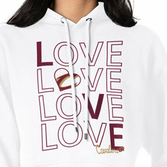 Cleveland Cavaliers G-III 4Her by Carl Banks Women's Basketball Love Fleece Pullover Hoodie sale Discount