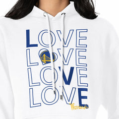 Golden State Warriors G-III 4Her by Carl Banks Women's Basketball Love Fleece Pullover Hoodie sale Discount