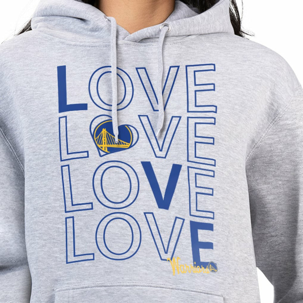 Golden State Warriors G-III 4Her by Carl Banks Women's Basketball Love Fleece Pullover Hoodie sale Online