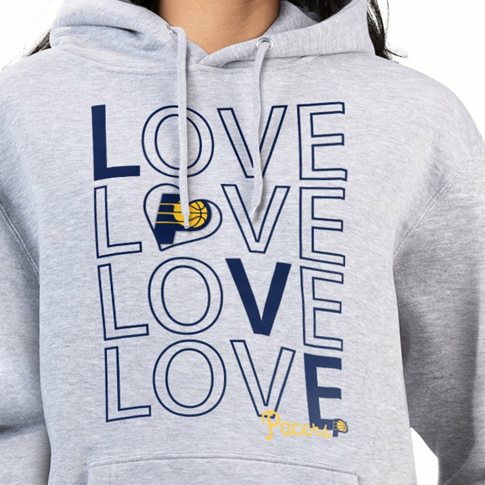 Indiana Pacers G-III 4Her by Carl Banks Women's Basketball Love Fleece Pullover Hoodie Online