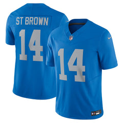 Detroit Lions Nike Amon-Ra St. Brown  Vapor F.U.S.E. Alternate Limited Jersey