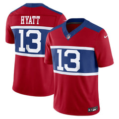 New York Giants Nike Jalin Hyatt  Alternate Vapor F.U.S.E. Limited Jersey