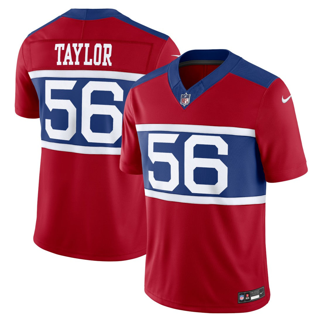 New York Giants Nike Lawrence Taylor  Alternate Vapor F.U.S.E. Retired Player Limited Jersey