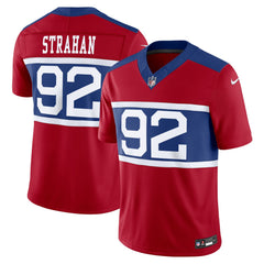 New York Giants Nike Michael Strahan  Alternate Vapor F.U.S.E. Retired Player Limited Jersey