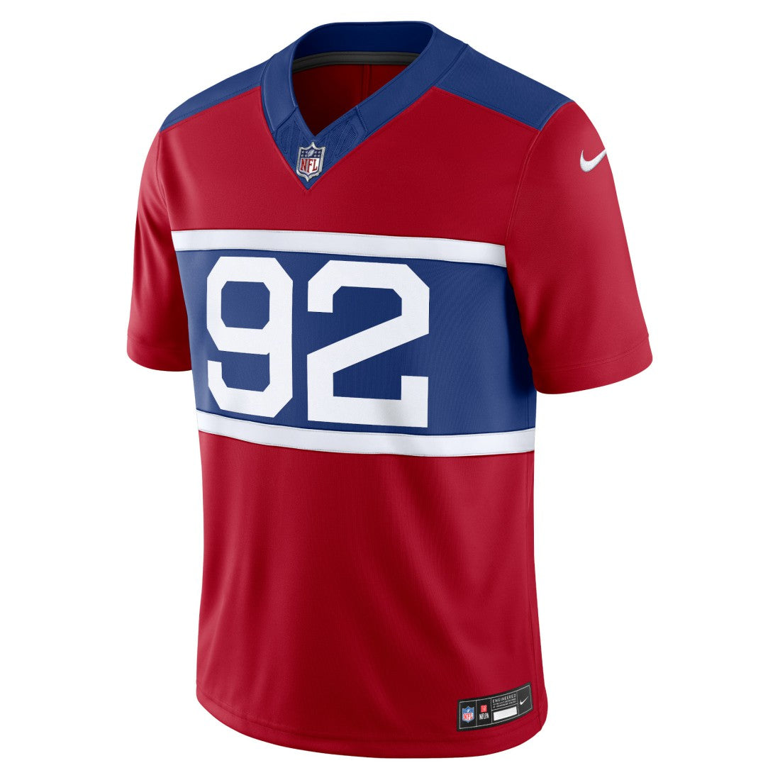 New York Giants Nike Michael Strahan  Alternate Vapor F.U.S.E. Retired Player Limited Jersey