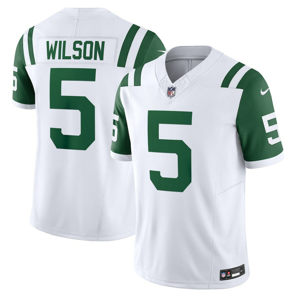New York Jets Nike Garrett Wilson  Classic Alternate Vapor F.U.S.E. Limited Jersey