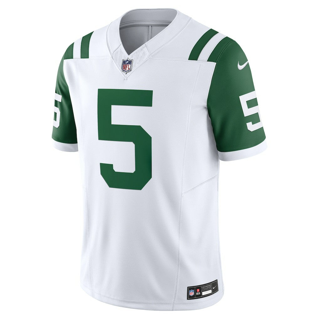 New York Jets Nike Garrett Wilson  Classic Alternate Vapor F.U.S.E. Limited Jersey
