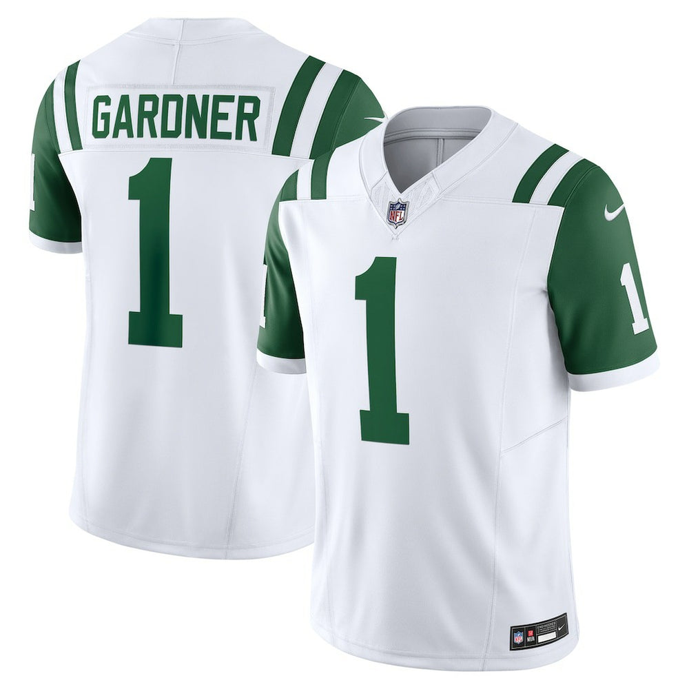 New York Jets Nike Ahmad Sauce Gardner  Classic Alternate Vapor F.U.S.E. Limited Jersey