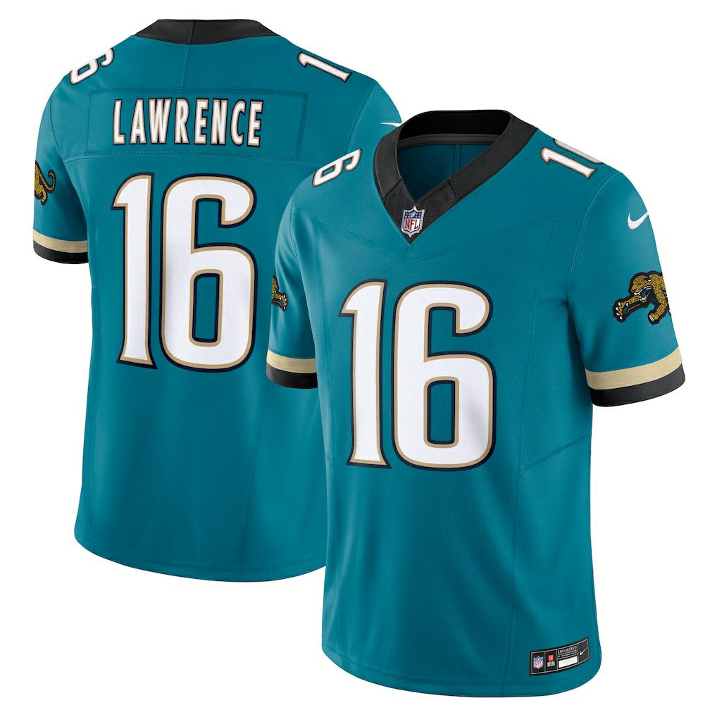 Jacksonville Jaguars Nike Trevor Lawrence  Prowler Throwback Vapor F.U.S.E. Limited Jersey