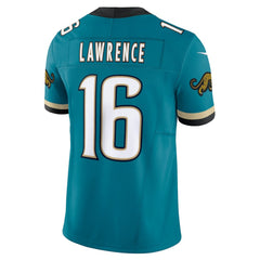 Jacksonville Jaguars Nike Trevor Lawrence  Prowler Throwback Vapor F.U.S.E. Limited Jersey