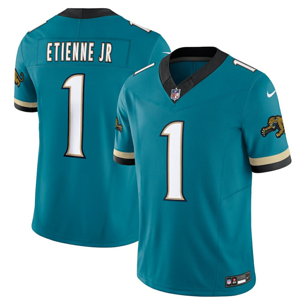 Jacksonville Jaguars Nike Travis Etienne  Prowler Throwback Vapor F.U.S.E. Limited Jersey