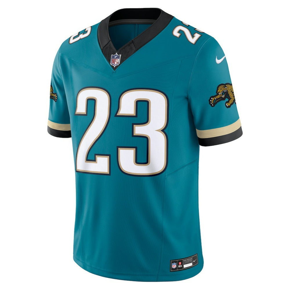 Jacksonville Jaguars Nike Foye Oluokun  Prowler Throwback Vapor F.U.S.E. Limited Jersey