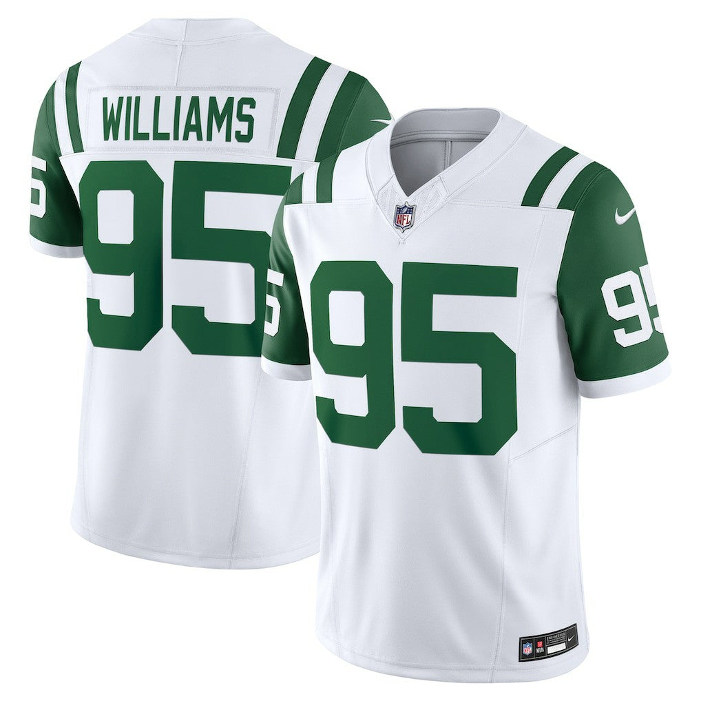 New York Jets Nike Quinnen Williams  Classic Alternate Vapor F.U.S.E. Limited Jersey