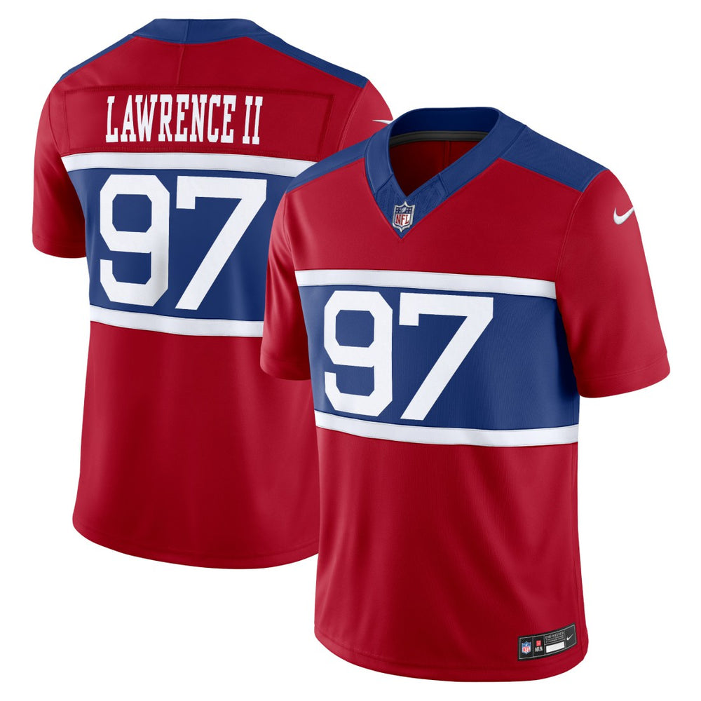 New York Giants Nike Dexter Lawrence II  Alternate Vapor F.U.S.E. Limited Jersey