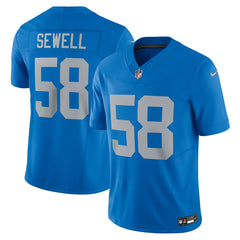 Detroit Lions Nike Penei Sewell  Vapor F.U.S.E. Alternate Limited Jersey