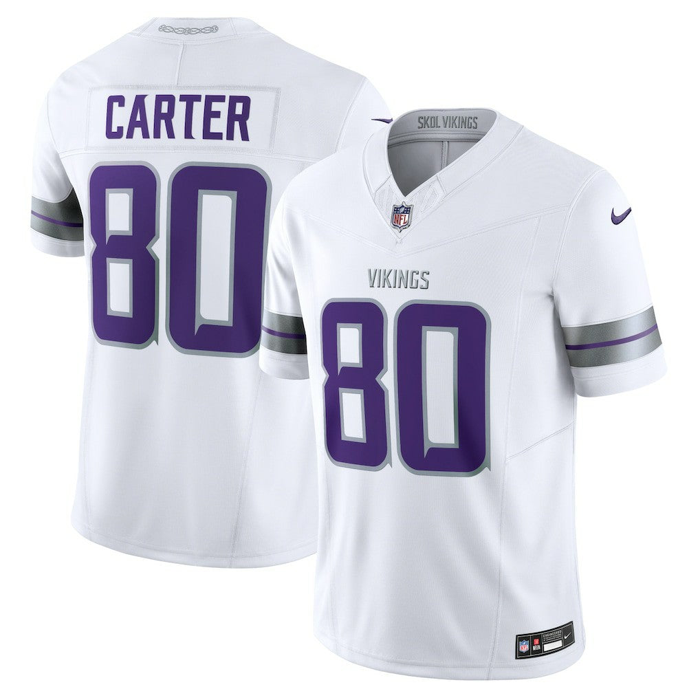 Minnesota Vikings Nike Cris Carter  Alternate Vapor F.U.S.E. Retired Player Limited Jersey