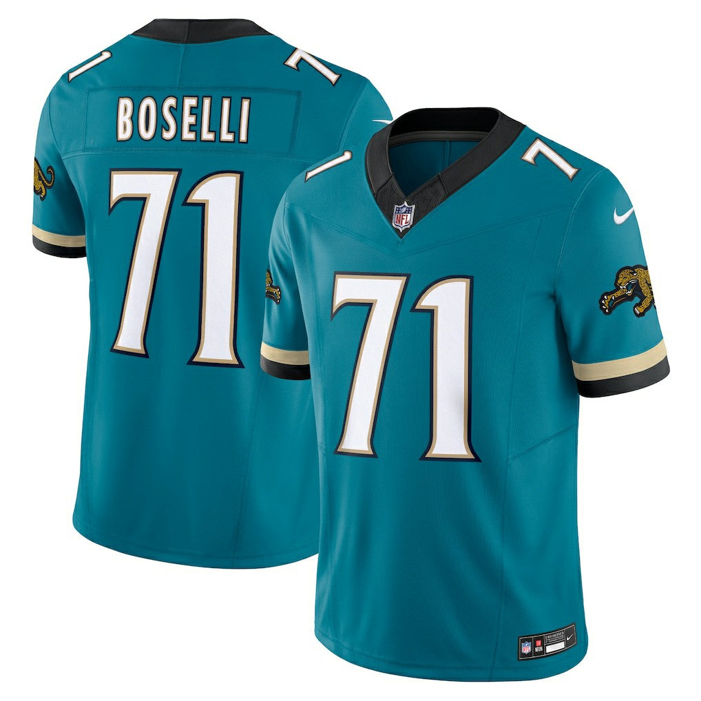 Jacksonville Jaguars Nike Tony Boselli  Prowler Throwback Vapor F.U.S.E. Limited Retired Player Jersey